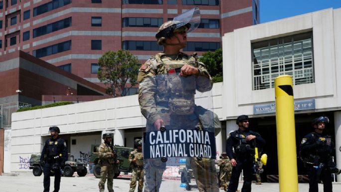 Trump desplegó ilegalmente a la Guardia Nacional en Los Ángeles: juez