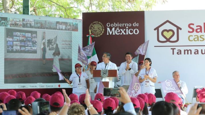 Inicia Américo Villarreal Salud Casa por Casa en Tamaulipas