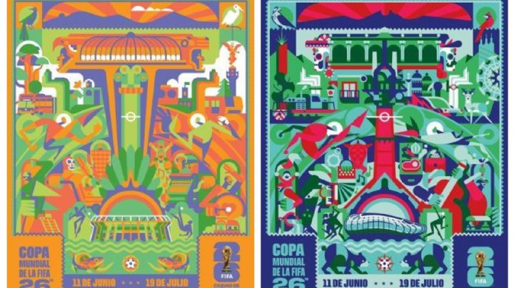 Estos son los posters oficiales para el Mundial de la FIFA 2026
