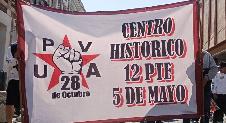 Asesinan al coordinador de la Unión Popular de Vendedores Ambulantes 28 de Octubre