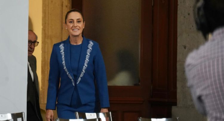 Sheinbaum expuso a Landau su desacuerdo con las redadas contra migrantes en EU
