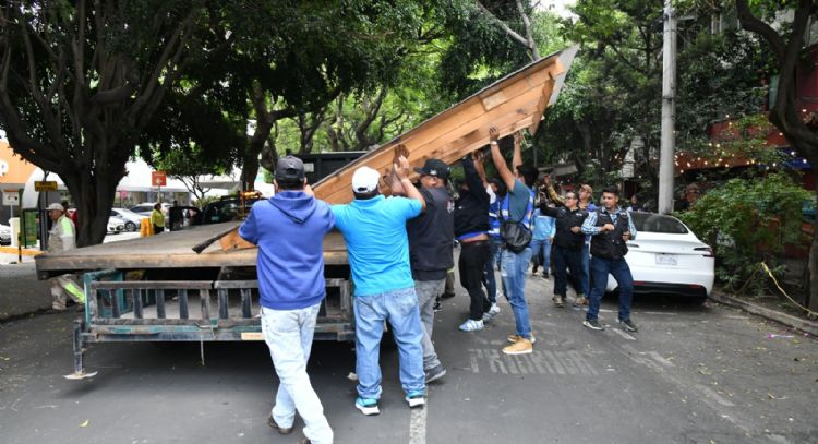 Benito Juárez quitará pérgolas de establecimientos en Nápoles y Del Valle