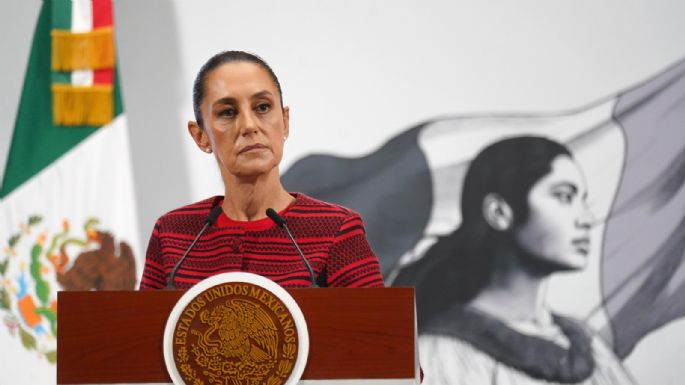 Sheinbaum pedirá a EU información por “montajes” con la bandera de México durante protestas en LA