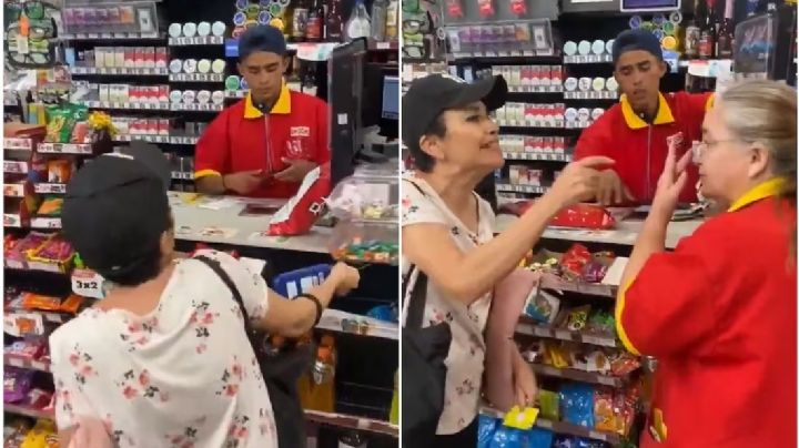 Mujer agrede a cajera del Oxxo “por mal servicio”; la apodan “Lady recargas” (Video)
