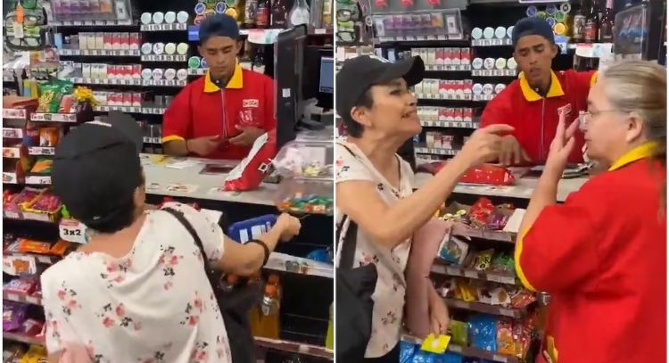 Mujer agrede a cajera del Oxxo “por mal servicio”; la apodan “Lady recargas” (Video)