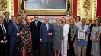 David Beckham, nombrado caballero por el rey Carlos III
