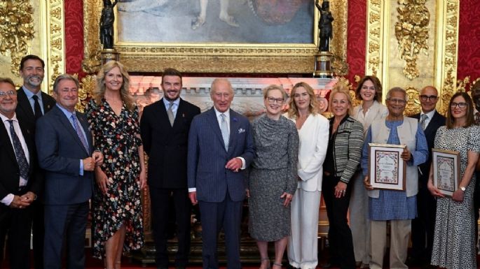 David Beckham, nombrado caballero por el rey Carlos III