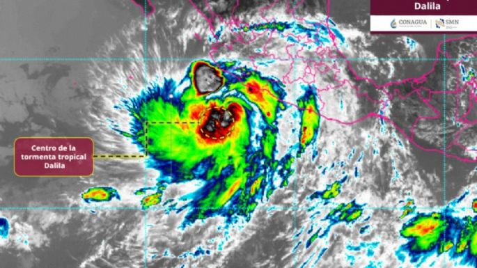 Clima domingo 15 de junio: tormenta tropical Dalila mantiene lluvias y oleaje en el Pacífico