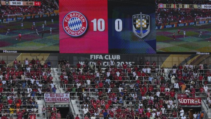 El Bayern Múnich golea 10-0 al Auckland en el Mundial de Clubes