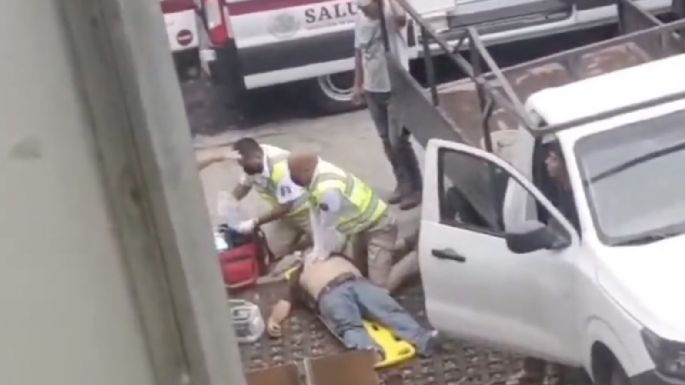 Muere otro hombre afuera de una clínica de IMSS en Colima; es el segundo caso en una semana (Video)