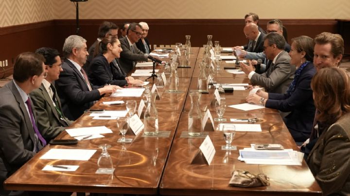 Sheinbaum se reúne con empresarios de Canadá que buscan invertir en México