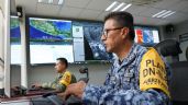 Foto ilustrativa de la nota titulada: Sheinbaum: Erick tocaría tierra este miércoles como huracán; se activaron planes DN-III y Marina