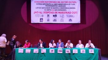 Sindicatos de cultura convocan a protesta, exigen audiencia con Curiel de Icaza