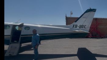 Américo Villarreal Santiago, el delegado del Bienestar que es viajero frecuente en aviones privados