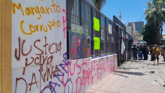 Colectivos protestan en Palacio de Justicia en Durango por liberación de presunto violador de niña