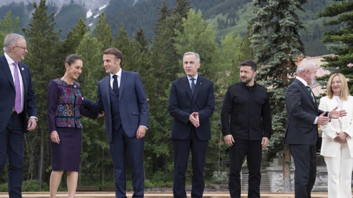 Así fue la participación de Claudia Sheinbaum en la Cumbre del G7 (Fotogalería y video)