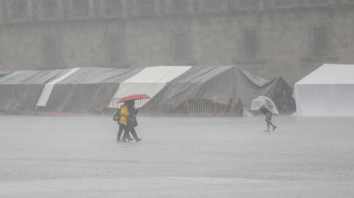 Lluvias y granizo activan alerta en toda la Ciudad de México