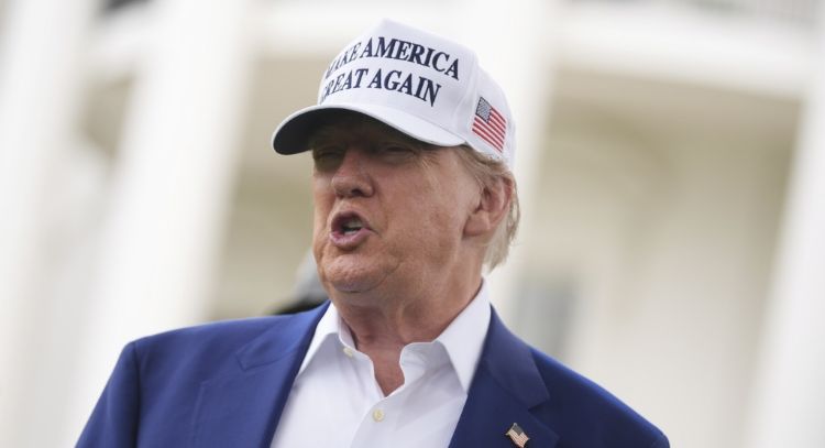 "Nadie sabe": Trump no confirma si ordenará ataques contra Irán