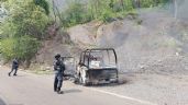Foto ilustrativa de la nota titulada: Cinco policías son emboscados y calcinados en una patrulla en Chiapas