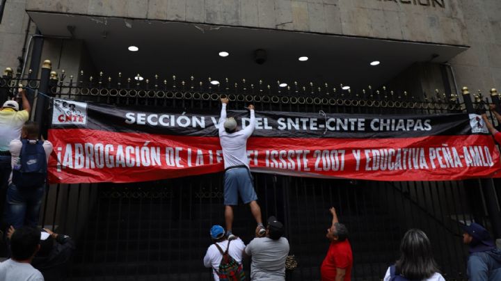 Fracasa de nuevo el diálogo entre la CNTE y Gobernación; sigue el plantón