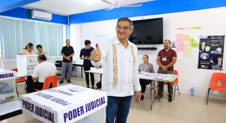 En Tamaulipas se desarrolla una jornada electoral en paz: Américo