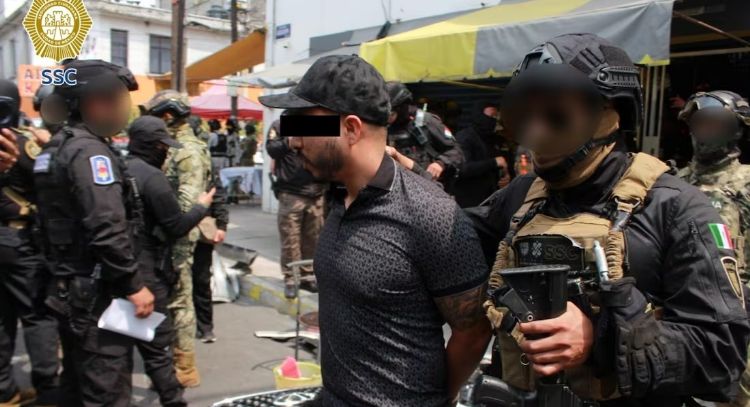 Detienen a "El Raider", líder de banda de robo de autos en la alcaldía Cuauhtémoc
