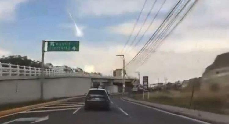 Asteroide sorprende a habitantes de San Luis Potosí con fuerte estruendo (Video)