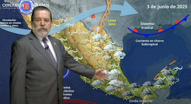 Precaución: lluvias fuertes e intensas azotarán el martes a estas 20 entidades