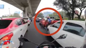Montachoques en moto: así actúa la banda de los ‘Lamborghini’ en CDMX (VIDEO)