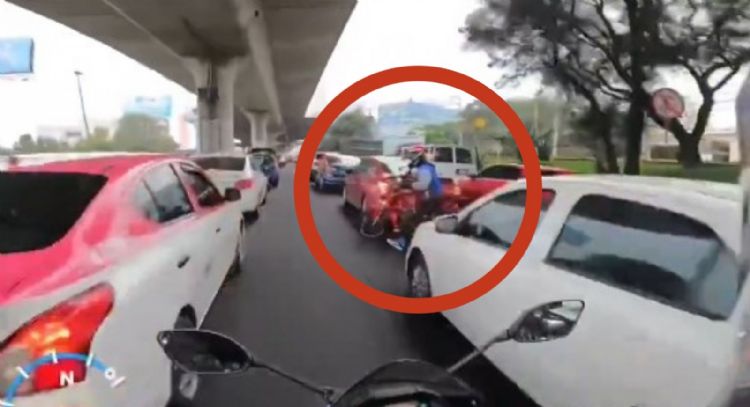 Montachoques en moto: así actúa la banda de los ‘Lamborghini’ en CDMX (VIDEO)