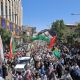 Miles de iraníes toman las calles en apoyo al gobierno y al Ejército frente a Israel