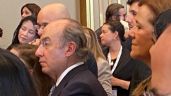 Foto ilustrativa de la nota titulada: Fernández Noroña se encuentra a Felipe Calderón en audiencia del papa León XIV