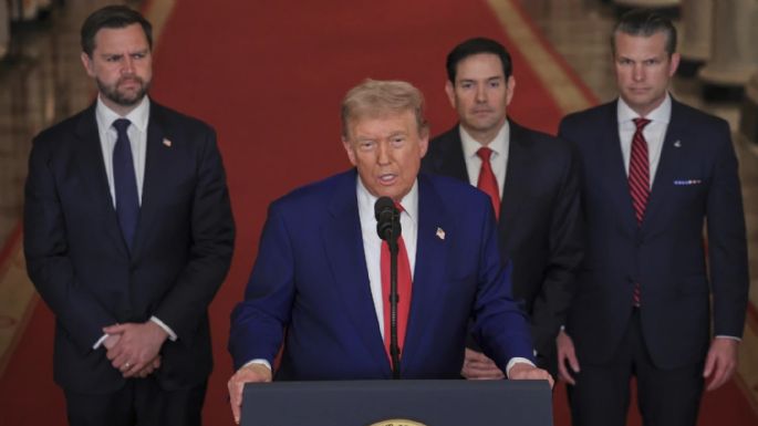 Trump afirma que los ataques de EU contra instalaciones nucleares de Irán fueron un éxito (Video)