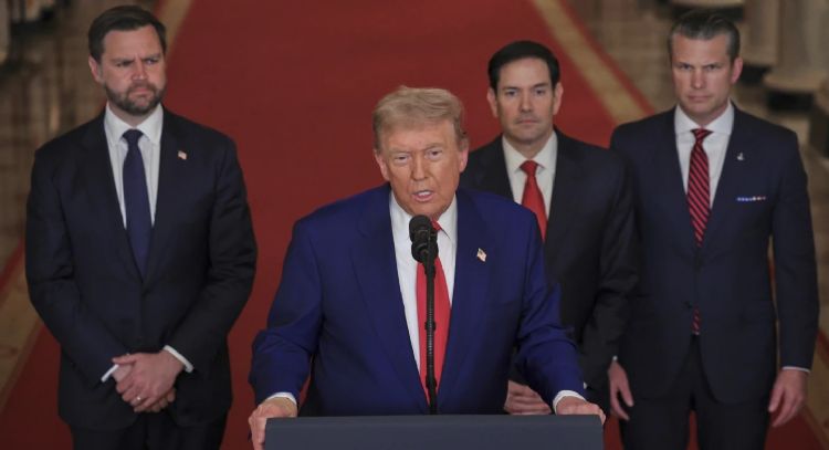 Trump afirma que los ataques de EU contra instalaciones nucleares de Irán fueron un éxito (Video)