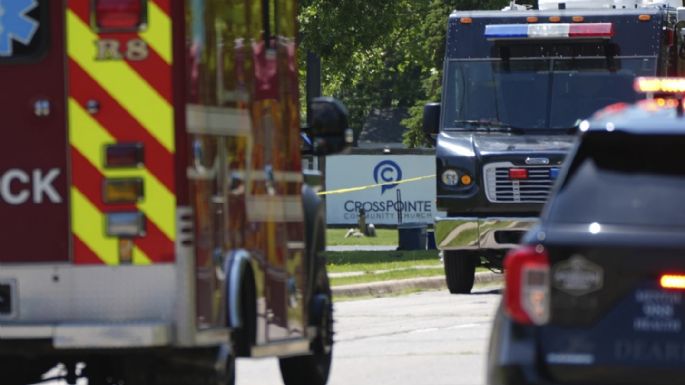 Sospechoso asesinado a tiros por un guardia de seguridad tras un tiroteo en una iglesia de Michigan