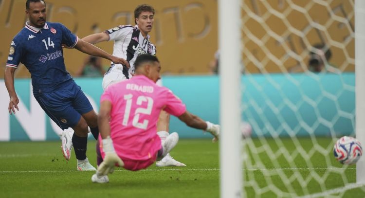 Kenan Yildiz anotó dos goles en la victoria 4-1 de la Juventus en el Mundial de Clubes