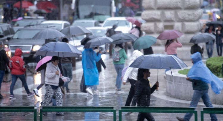 Temporal de lluvias fuertes e intensas seguirá pegando de lunes a jueves a los siguientes estados