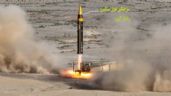 Foto ilustrativa de la nota titulada: Irán lanza un nuevo misil balístico con "múltiples cabezas explosivas" contra Israel