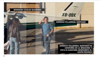 Delegado del Gobierno Federal admite uso de aviones privados: Cae en contradicciones