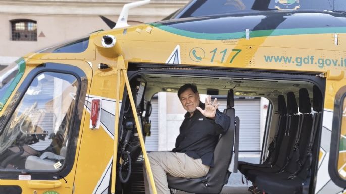 No viajé en helicóptero de la policía italiana: Fernández Noroña