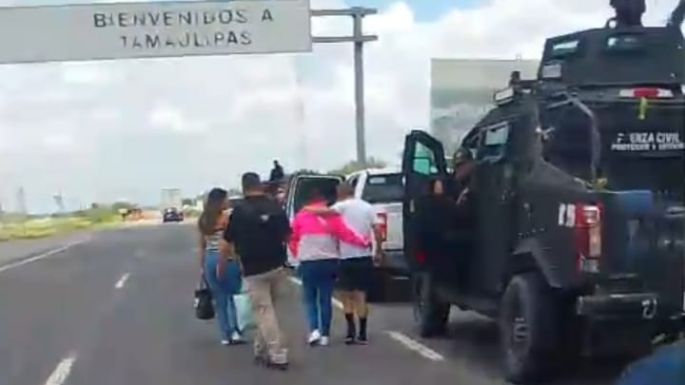 Regresaron a Tamaulipas las tres mujeres y el enfermero desaparecidos en Cadereyta