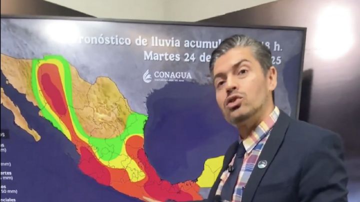 Continúa el martes el temporal de lluvias intensas: estas serán las entidades más afectadas
