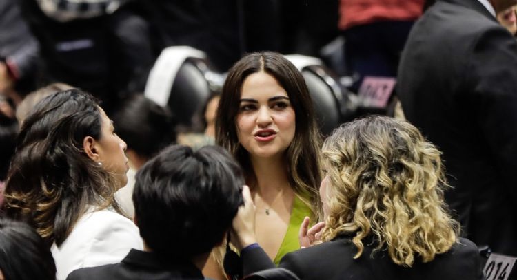 Andrea Chávez no descarta buscar la presidencia del Senado