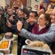 Con pasteles y “Las mañanitas”, Claudia Sheinbaum celebró su cumpleaños 63 en Palacio Nacional