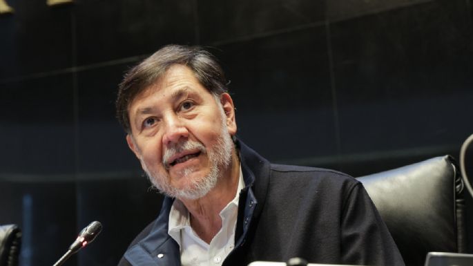 Fernández Noroña no descarta reelegirse como presidente de la Mesa Directiva del Senado