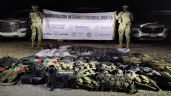 Foto ilustrativa de la nota titulada: Semar detiene a seis presuntos sicarios, tres son menores, y asegura chalecos con iniciales del CJNG