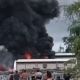 Se registra incendio en campamento del Tren Maya en Quintana Roo (Video)