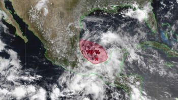 Se forma la depresión tropical Dos en el Golfo de México; esta es su trayectoria