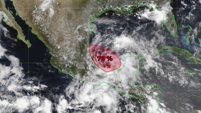 Se forma la depresión tropical Dos en el Golfo de México; esta es su trayectoria