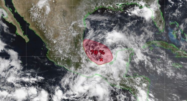 Se forma la depresión tropical Dos en el Golfo de México; esta es su trayectoria